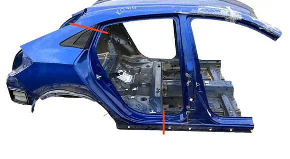 Honda Civic X Rear quarter panel 