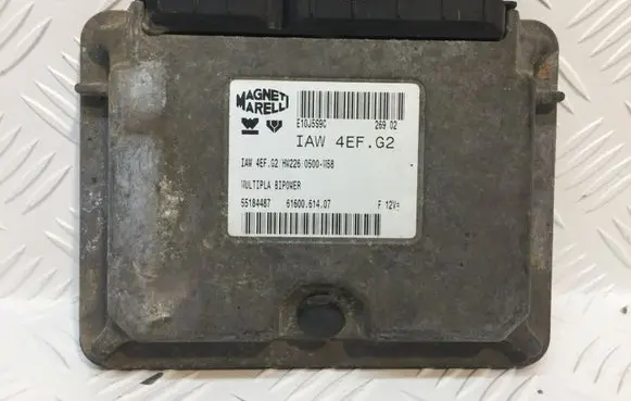 Fiat Multipla Engine control unit/module ECU 55184487