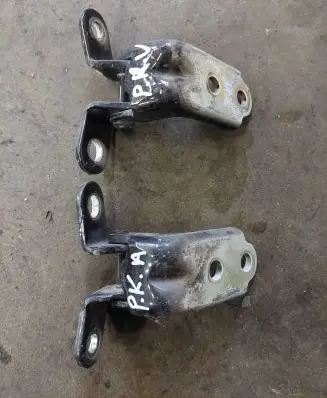Front door hinge set