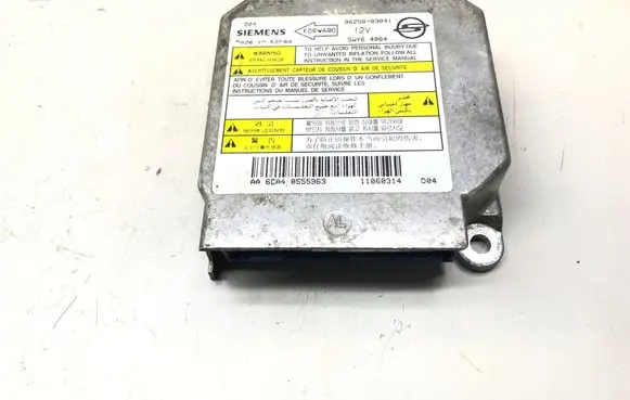 SsangYong Kyron Airbag control unit/module 8625009041 11060314 5WY64064