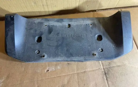Porsche Taycan 9J1 Number Plate Surrounds Holder Frame 9j18087801