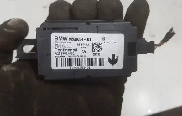 BMW 1 F20 F21 Alarm control unit/module 9269634
