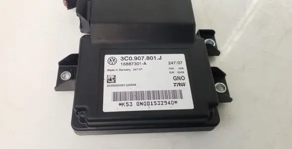 Volkswagen PASSAT B6 Hand brake control module 3C0907801J 16887301A