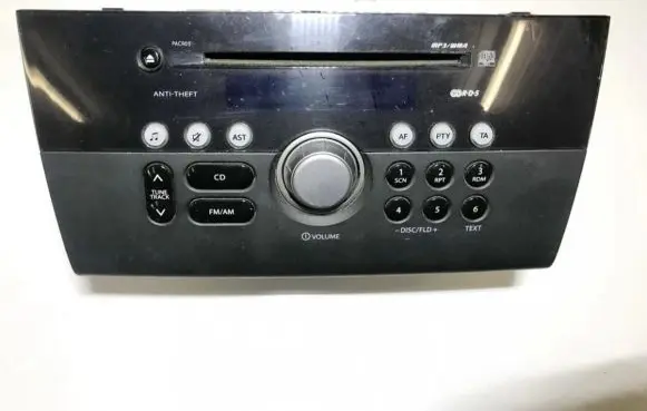 Suzuki Swift I Radio/CD/DVD/GPS head unit 3910162j2 39101-62j2