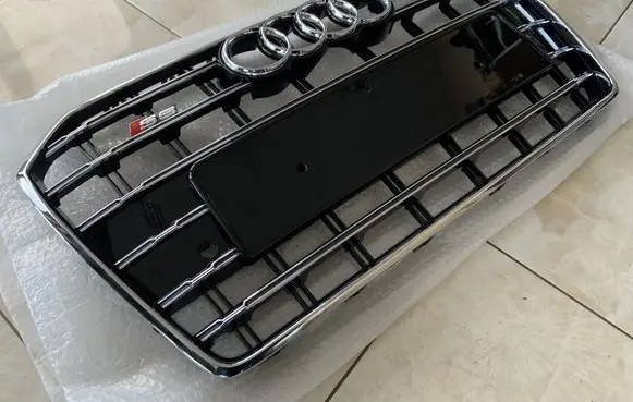 Audi A6 S6 C7 4G Front bumper upper radiator grill 4G0853651BJ 4G0853653T 4G0853651L