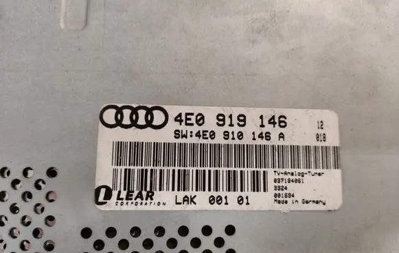 Audi A8 S8 D3 4E Video control module 4E0919146 4E0910146A