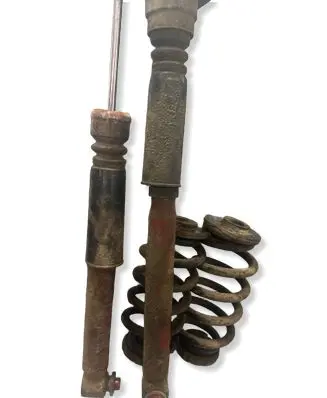 Audi A6 S6 C6 4F Set of springs and shock absorbers (Front and rear) 