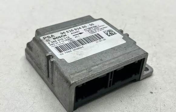 Peugeot 207 Airbag control unit/module 9663593480 0285010112 XYBBE0509994