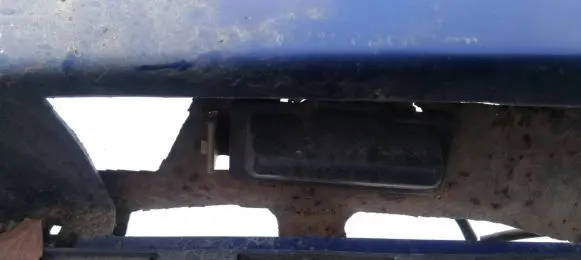 Mazda 323 Number plate light