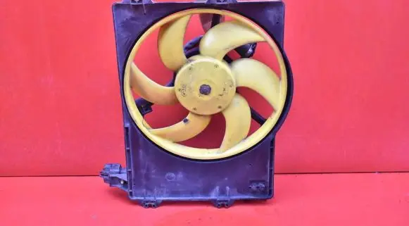 Electric radiator cooling fan