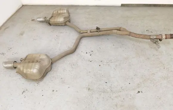 Audi A8 S8 D4 4H Muffler/silencer 