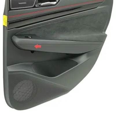 Volkswagen ID.7 Rear door card panel trim 14A867210B