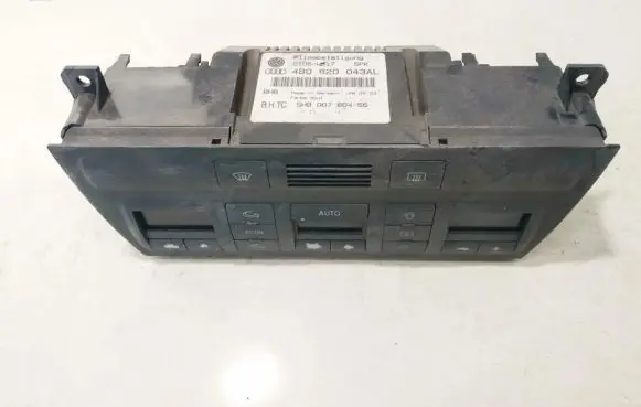 Audi A6 S6 C5 4B Climate control unit 4B0820043al 5hb007604-56