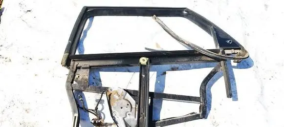 Audi A6 S6 C5 4B Rear door window/glass frame