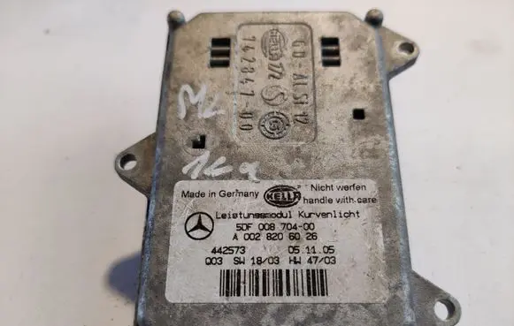 Mercedes-Benz E W211 Headlight ballast module Xenon 5DF00870400 A0028206026