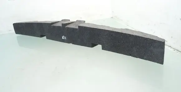 Front bumper foam support bar