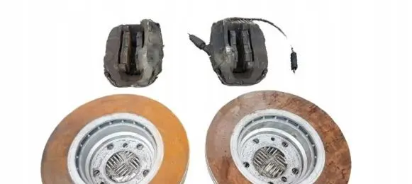BMW 7 E38 Brake discs and calipers set 