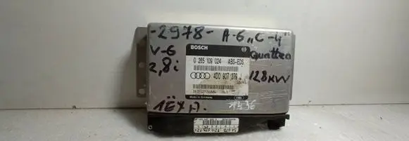 Audi A6 S6 C5 4B ABS control unit/module 0265109024 4D0907379J DK0010950886