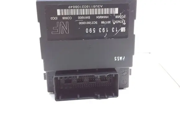 Opel Vectra C Central body control module 351788 13193590