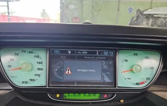 Lancia Phedra Speedometer (instrument cluster) 9643753080 IMPRK1392473