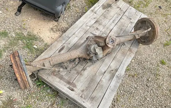 Rear axle beam