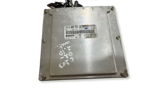 Mercedes-Benz C W203 Engine control unit/module A0001537079 28RTF186 0281011006