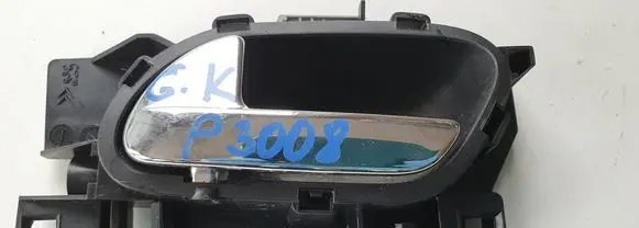 Peugeot 3008 I Rear door interior handle 9683446877