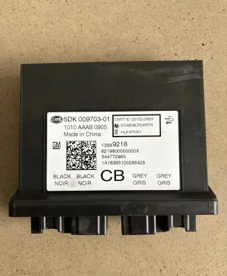 Chevrolet Corvette C7 Other control units/modules 5DK00970301 1010AAAB0905 13599218