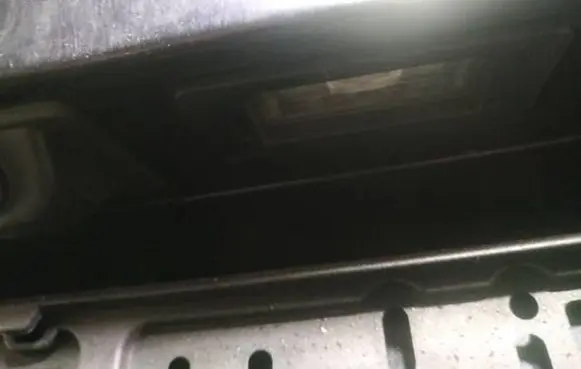 BMW X4 F26 Number plate light