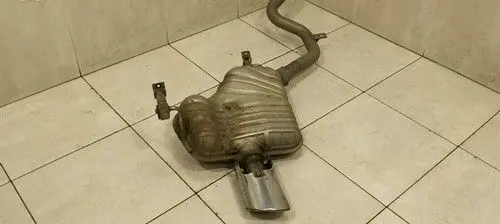 Mercedes-Benz R W251 Rear muffler/silencer tail pipe A2514907001