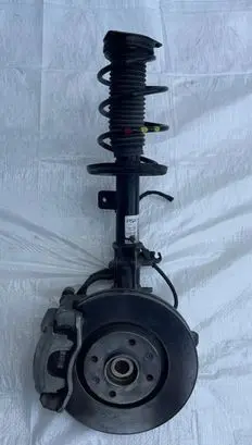 Opel Corsa F Front wheel hub spindle knuckle 9837413780