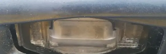 Number plate light