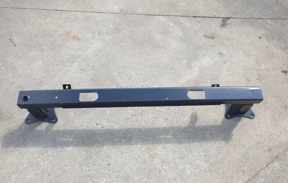 Rear bumper support beam