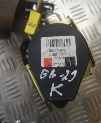 Audi A6 S6 C5 4B Front seatbelt 560571901