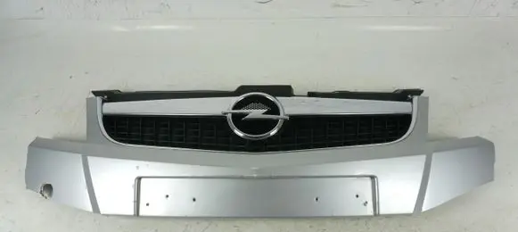 Opel Vectra C Front bumper upper radiator grill 55104542