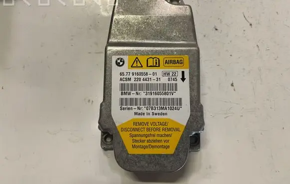 BMW 5 E60 E61 Airbag control unit/module 65779160558