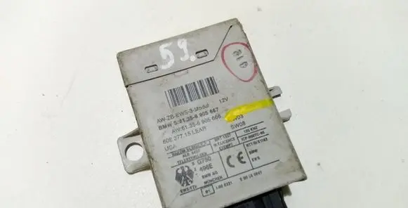 BMW X5 E53 Other control units/modules 61356905667 6905667