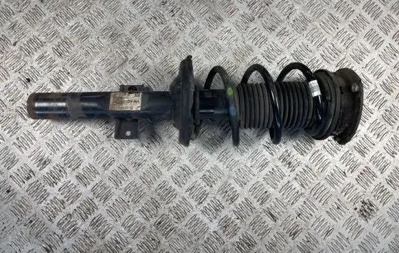 Front shock absorber with coil spring