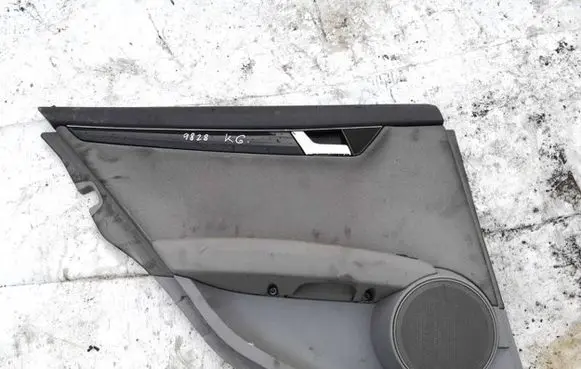 Mercedes-Benz C AMG W204 Rear door card panel trim a2047200089 a2048700451