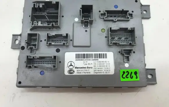 Mercedes-Benz S W222 Other control units/modules A2229006014 5DK01077577 A2229011203