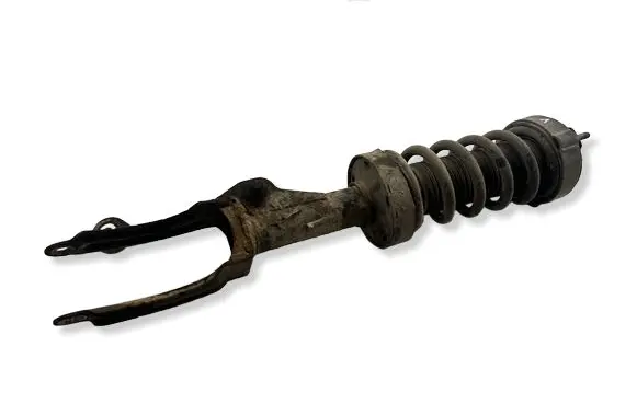 Volkswagen Touareg II Front shock absorber with coil spring 