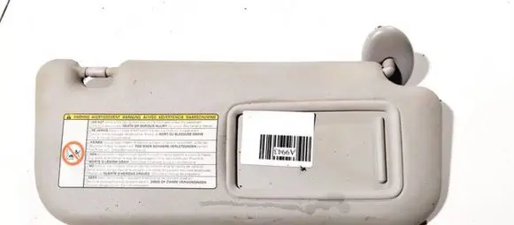 Toyota Yaris Sun visor 74310