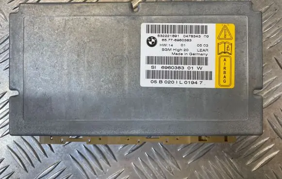 BMW 5 E60 E61 Airbag control unit/module 6960383 532221891
