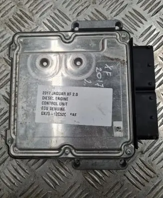 Jaguar XF X260 Engine control unit/module GX7312C520FAF 0281032607