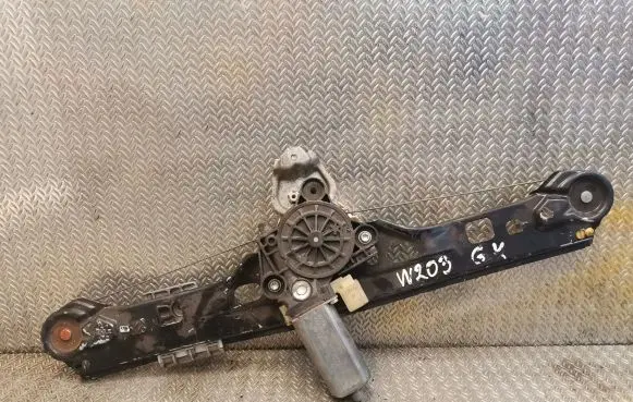 Mercedes-Benz C W203 Rear door window regulator with motor 2038202942