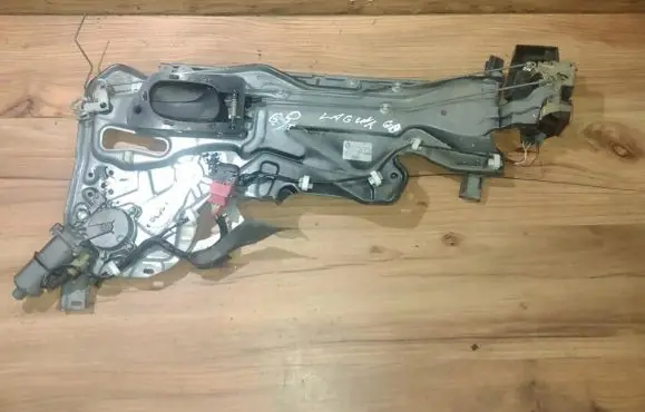 Renault Laguna I Sliding door window regulator with motor 7701672420