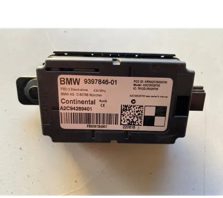 BMW 3 F30 F35 F31 Antenna control unit 9397846 9397845 A2C94289401