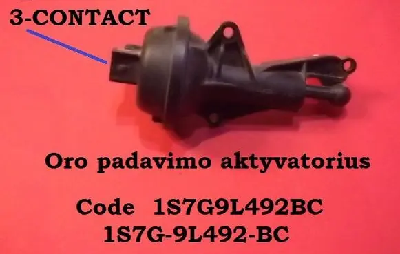 Ford Focus Vacuum valve 1S7G9L492BC