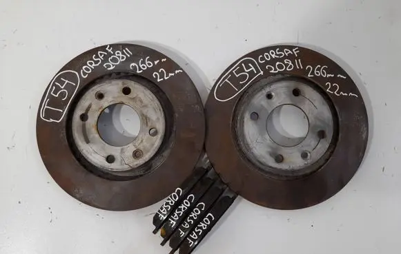 Peugeot 208 Front brake disc 12345T53