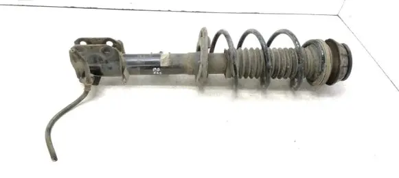 Front shock absorber with coil spring